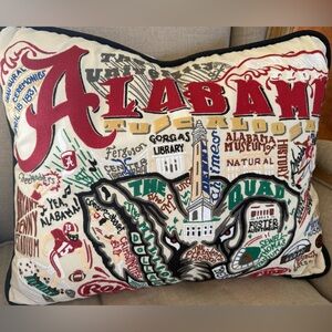 Alabama Themed Accent Pillow - Multicolor